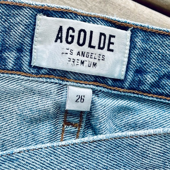 SOLD Agolde Rumi Denim Short - Picture 12 of 13
